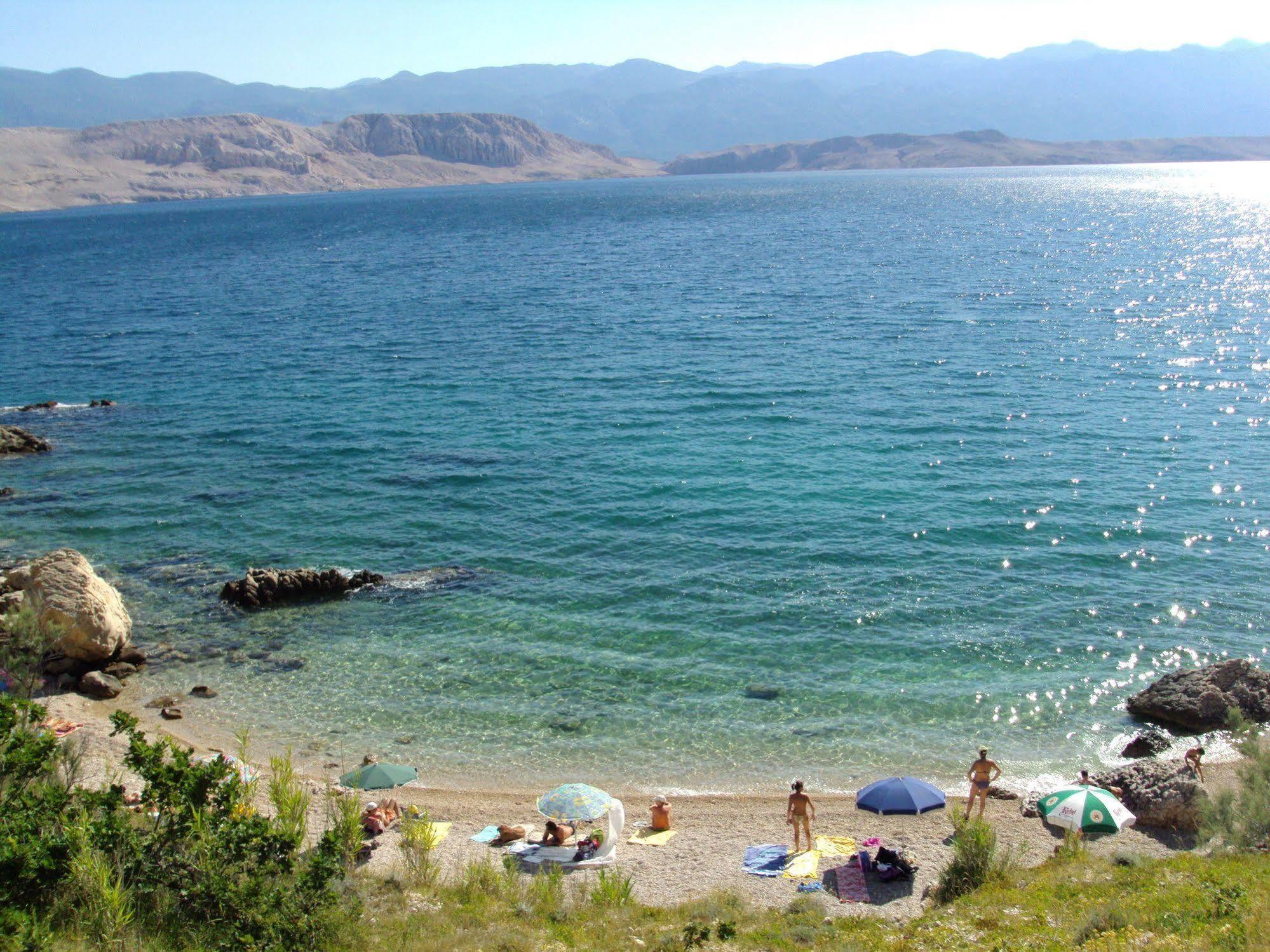 Apartments Galeb Pag - Beach Pag Town Kültér fotó
