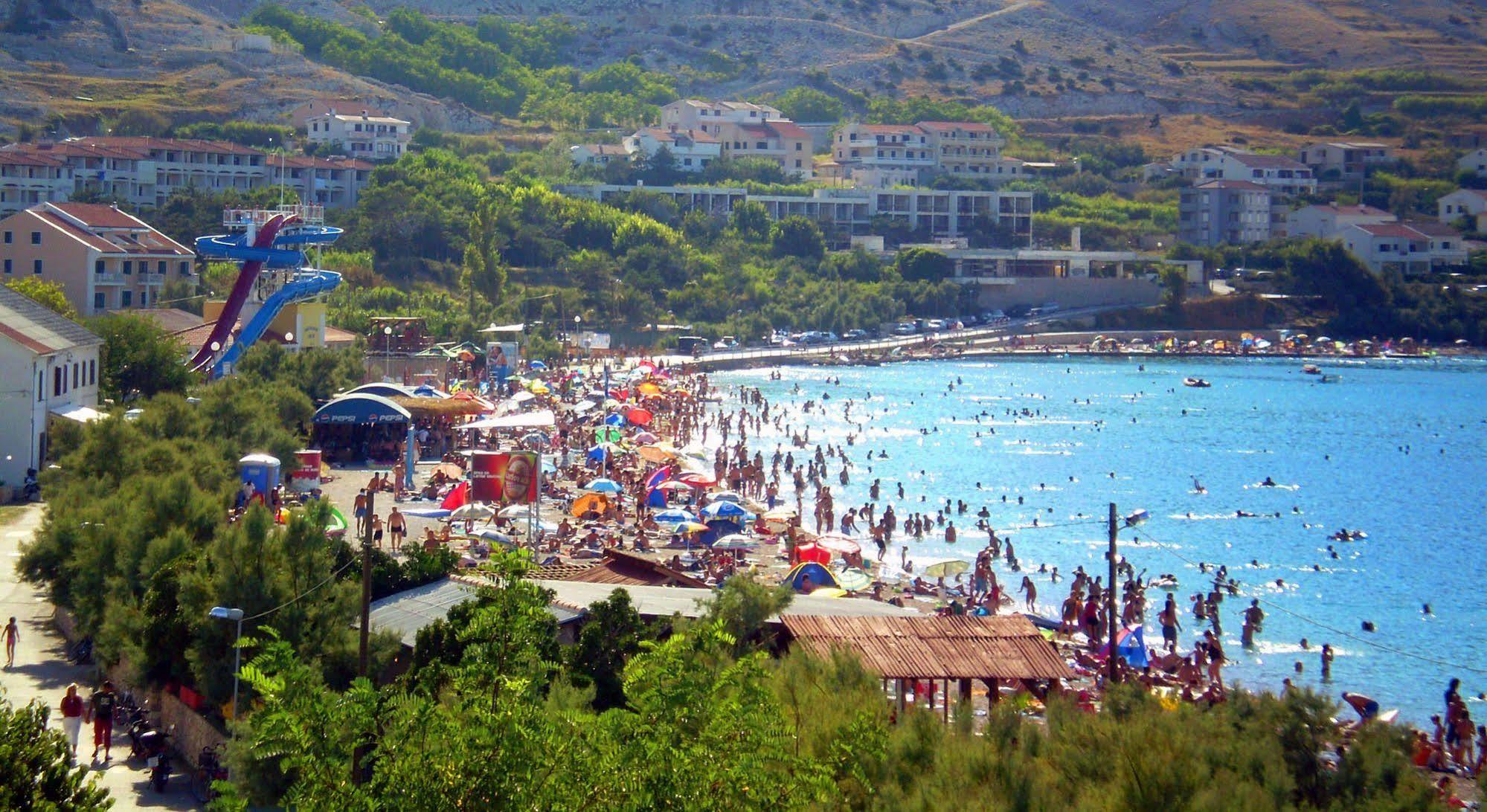 Apartments Galeb Pag - Beach Pag Town Kültér fotó